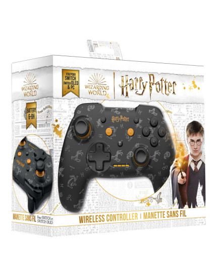 Harry Potter Wireless Controller Gryffindor Black (NSW) obrázok 1
