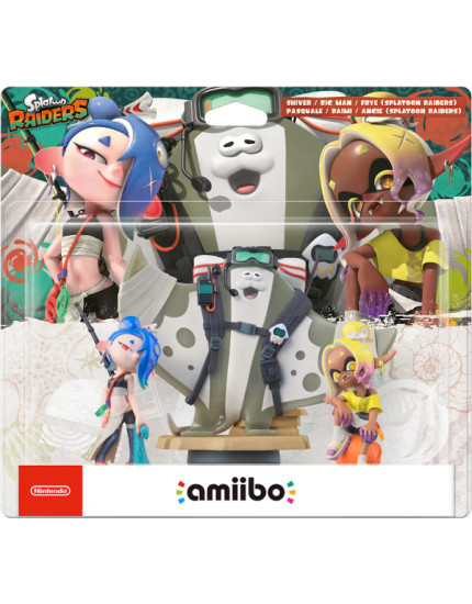 amiibo Splatoon Raiders Shiver, Frye and Big Man obrázok 1