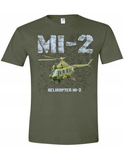 Army Collection - Mi-2 Helicopter (tričko) obrázok 1