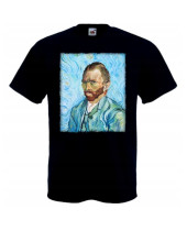 Art Icons Collection - Vincent van Gogh autoportrét (tričko)