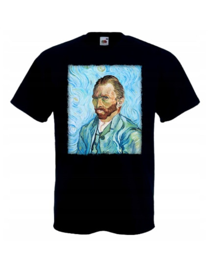Art Icons Collection - Vincent van Gogh autoportrét (tričko) obrázok 1