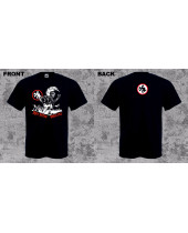 D.R.I. - Red Logo and Skeleton (T-Shirt)