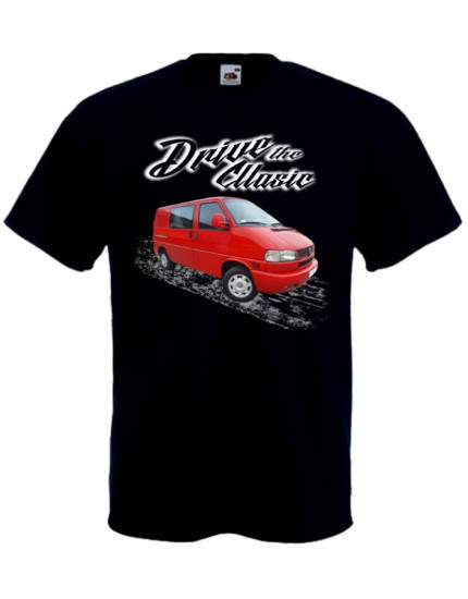 Drive Collection - Volkswagen Transporter T4 Retro Van (tričko) obrázok 1