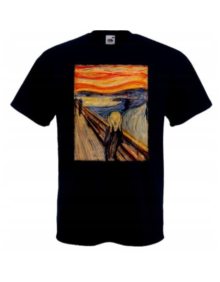 Art Icons Collection - Edvard Munch Výkřik (tričko) obrázok 1