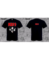 Kiss - Band Red Logo (T-Shirt)