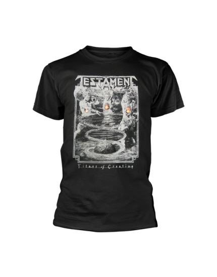 Testament - Titans of Creation (Grey) Europe 2020 Tour (tričko) obrázok 1