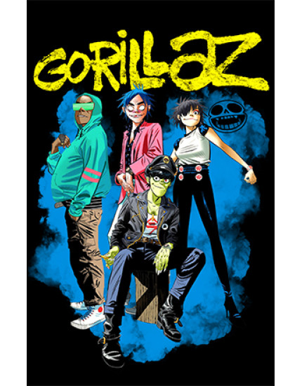 Gorillaz (vlajka) obrázok 1