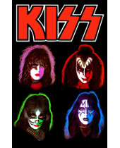 KISS - Faces (vlajka)