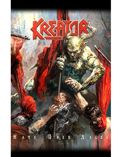 Kreator - Hate Uber Alles (vlajka) obrázok 1