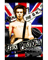 Sex Pistols - Anarchy in the UK (vlajka)