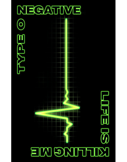 Type O Negative - Life Is Killing Me (vlajka) obrázok 1