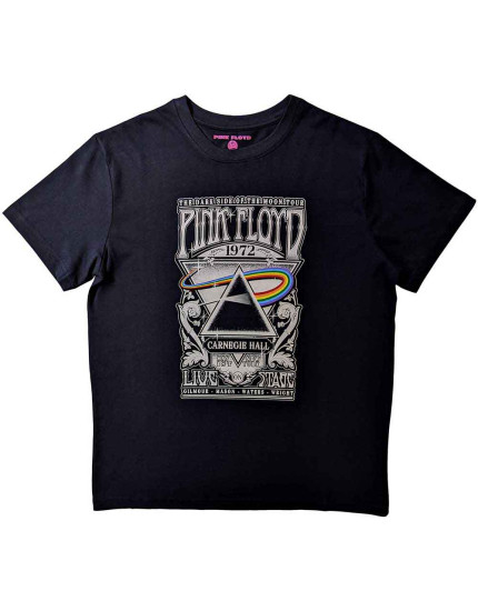 Pink Floyd - Carnegie Hall Poster (Black) (tričko) obrázok 1