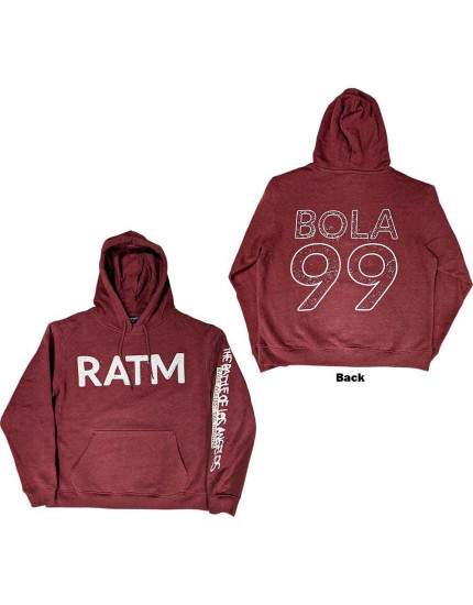 Rage Against The Machine - Battle 99. (Maroon Red) (Back Print) (mikina) obrázok 1