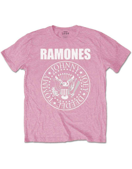 Ramones Kids T-Shirt: Presidential Seal (Pink) (dětské tričko) obrázok 1