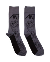 Anthrax - Faces Pattern Monochrome (EU 39-45) (ponožky)