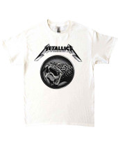 Metallica - Black Album Poster (White) (tričko)