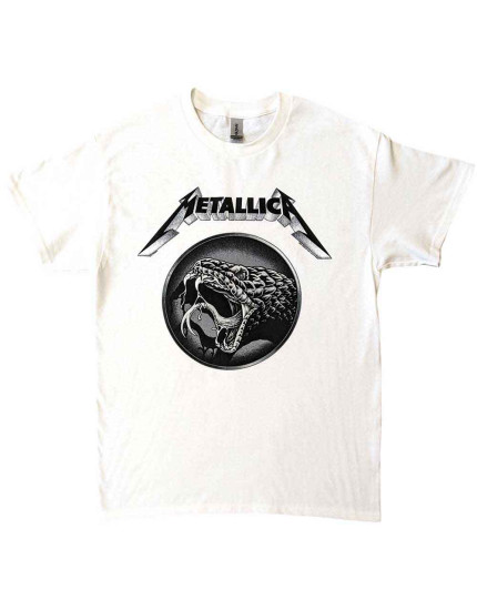 Metallica - Black Album Poster (White) (tričko) obrázok 1