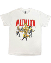 Metallica - Load Chavez Cartoon (White) (tričko)
