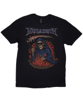Megadeth - Youthanasia Flames (Black) (tričko)