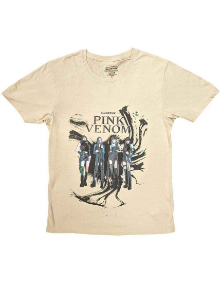BlackPink - Pink Venom Oil Stroke (Sand) (tričko) obrázok 1