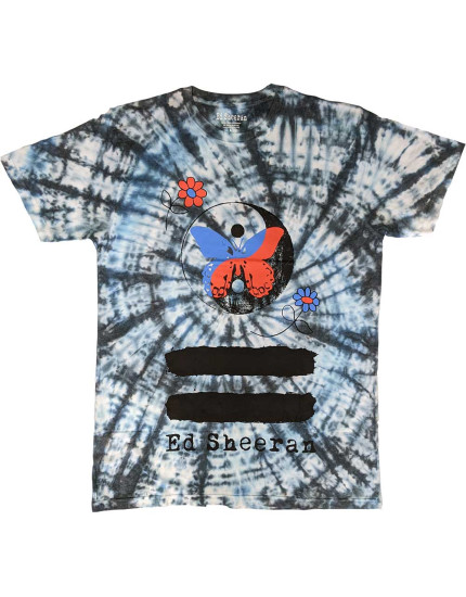 Ed Sheeran - Ying and Yang Butterfly (Wash Collection) (tričko) obrázok 1