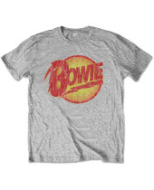 David Bowie - Vintage Diamond Dogs Logo (Heather Grey) (dětské tričko)