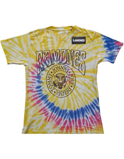 Ramones - Crest Psych (Yellow) (Wash Collection) (tričko) obrázok 1