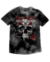 Guns N Roses - Flower Skull (Grey) (dětské tričko)