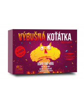 Výbušná koťátka kartová hra Párty karty (CZ Verzia)