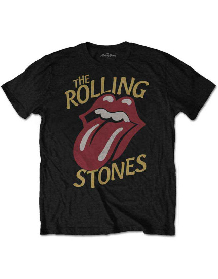 Rolling Stones - Vintage Typeface (tričko) obrázok 1