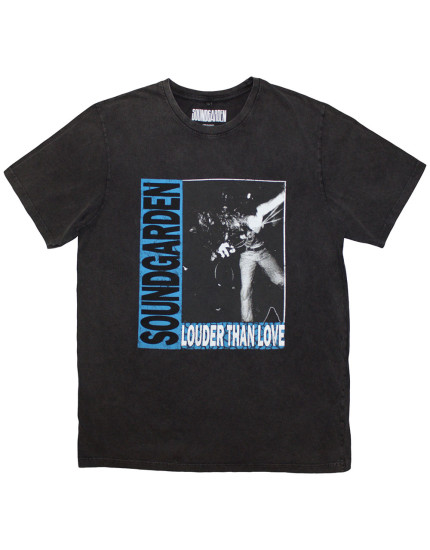 Soundgarden - Louder Than Love (Stone Wash) (Charcoal Grey) (tričko) obrázok 1