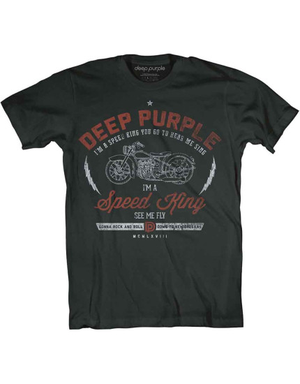 Deep Purple - Speed King (Black) (tričko) obrázok 1