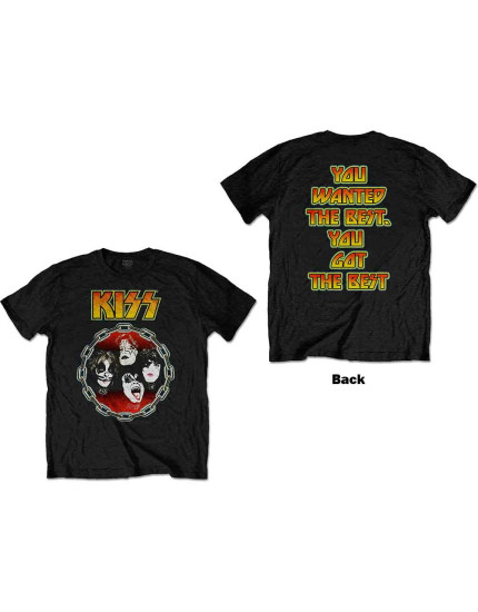KISS - You Wanted The Best (Back Print) (tričko) obrázok 1