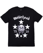 Motorhead - 50 Years BMG Logo (Black) (tričko)