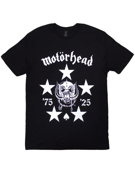 Motorhead - 50 Years BMG Logo (Black) (tričko) obrázok 1