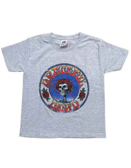 Grateful Dead - Bertha Circle Vintage Wash (Heather Grey) (dětské tričko) obrázok 1