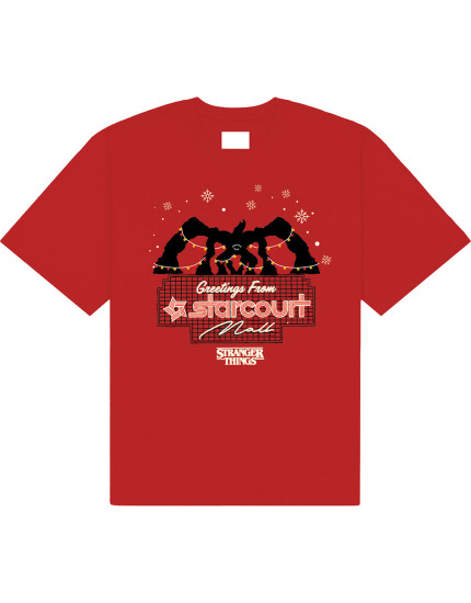 Stranger Things - Greetings From Starcourt (Red) (tričko) obrázok 1