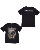 Megadeth - Youthanasia Ripped Thru (Back Print) (tričko)