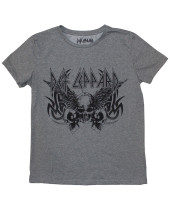 Def Leppard - Tribal Skull (Grey) (dámske tričko)