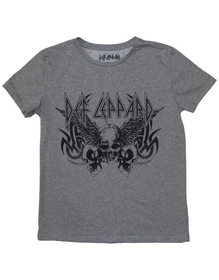 Def Leppard - Tribal Skull (Grey) (dámske tričko) obrázok 1