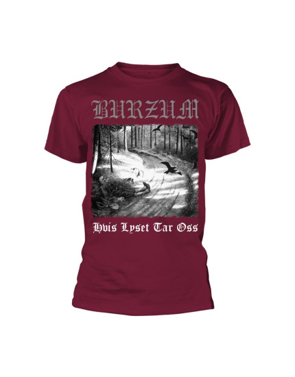 Burzum - Hvis Lyset Tar Oss (červená) (tričko) obrázok 1