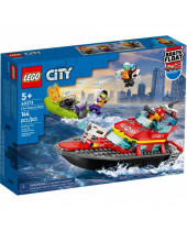 LEGO CITY Hasičská záchranná loď a čln