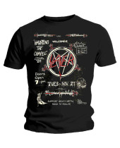 Slayer - Haunting 84 Flier (Black) (tričko)
