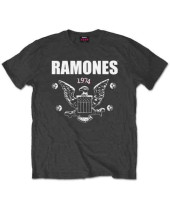 Ramones - 1974 Eagle (Charcoal Grey) (T-Shirt)