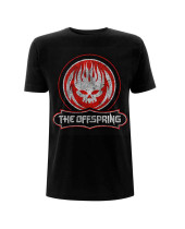 Offspring - Distressed Skull (Black) (tričko)
