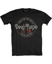Deep Purple - Smoke Circle (Black) (tričko)