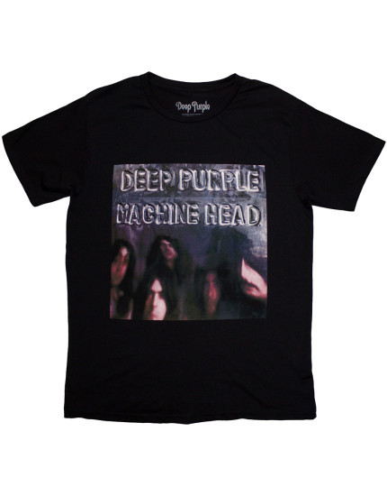 Deep Purple - Machine Head Album Cover (Black) (tričko) obrázok 1