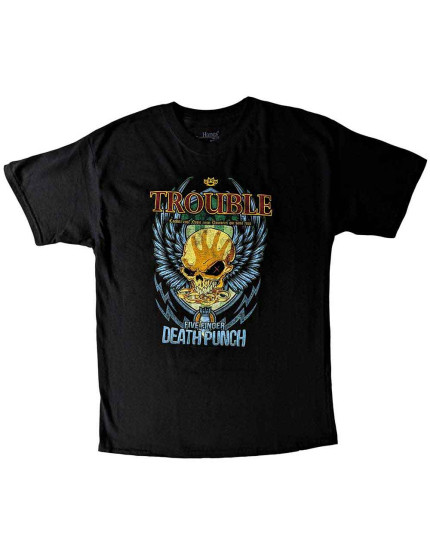 Five Finger Death Punch - Trouble (Black) (dětské tričko) obrázok 1