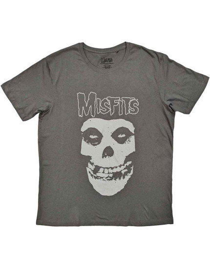 Misfits - Logo & Fiend (Charcoal Grey) (tričko) obrázok 1