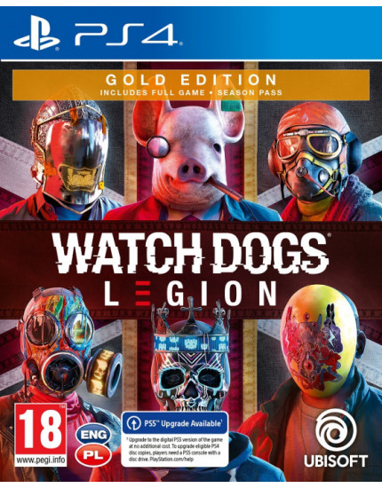 Watch Dogs Legion (Gold Edition) (PS4) obrázok 1